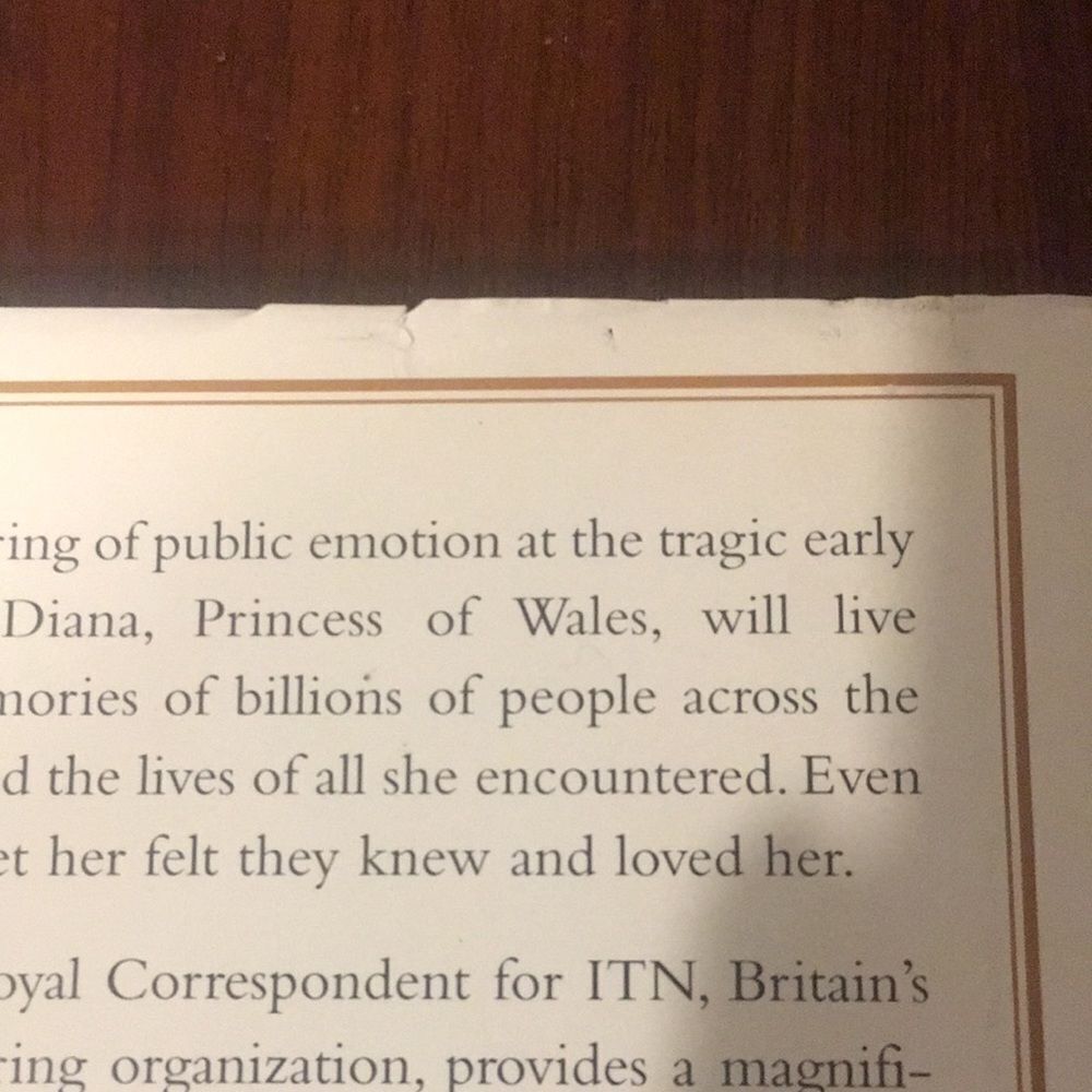 DIANA The Peoples Princess Book - Picture 3 of 7